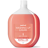 washing-up liquid refill  - peach + pink pepper